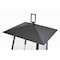 Z-Lite Rainer 4 Light Outdoor Post Mounted Fixture, 13.5in. W x 142.25in. H, Black 5015PHBR-5009P120-BK - alternate 6